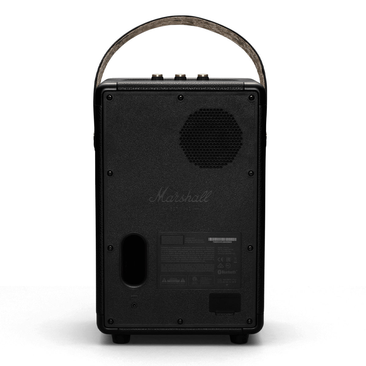 Parlante portátil Bluetooth Marshall Tufton - Caja con detalles