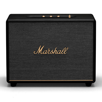 Parlante Bluetooth Marshall Woburn III negro - Caja con detalles