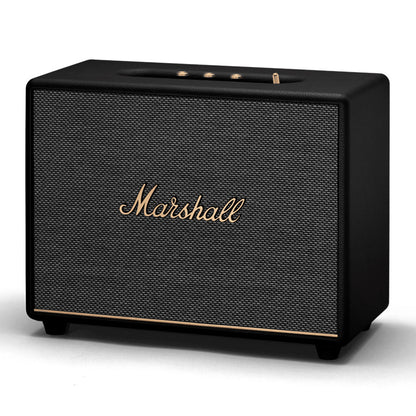 Parlante Bluetooth Marshall Woburn III negro - Caja con detalles