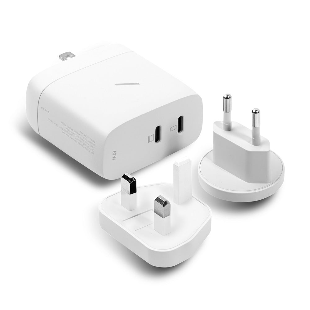 Cargador USB-C Dual GaN de 67 W Native Union
