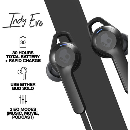 Audifono In Ear True Wireless Indy Evo Skullcandy negro