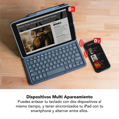 Funda con teclado ZAGG Pro Keys para iPad de 10,2" - Inglés