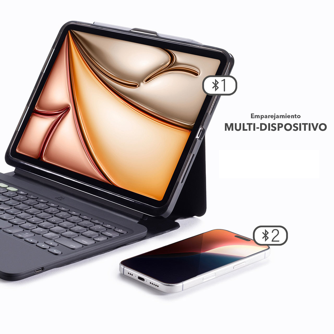 Funda con teclado ZAGG Pro Keys 2 para iPad Air de 13" - Inglés