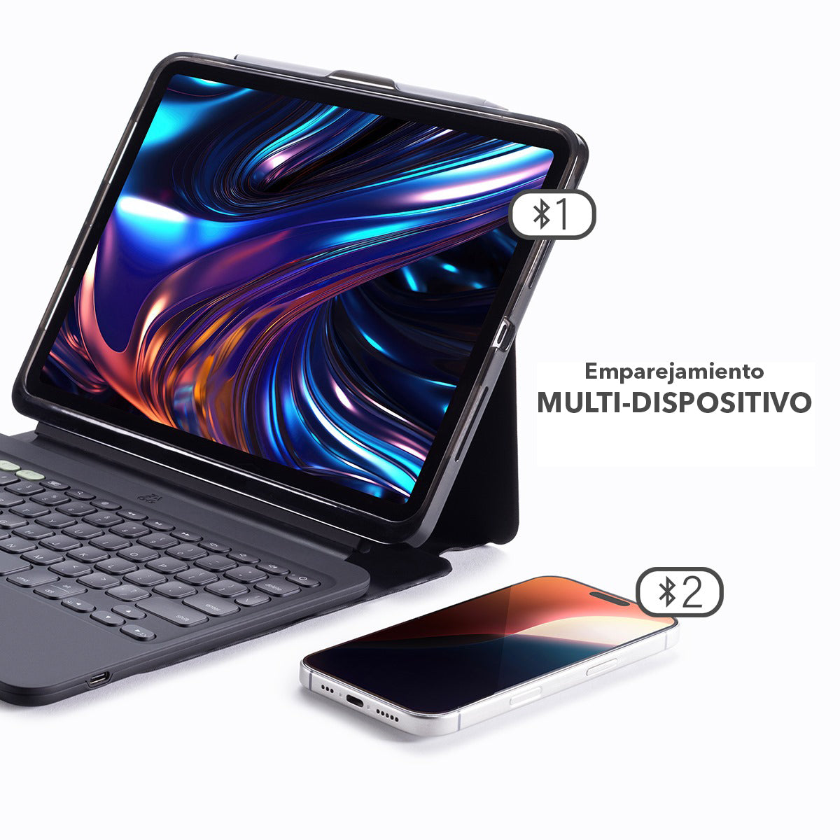 Funda con teclado ZAGG Pro Keys 2 para iPad Air de 13" - Español