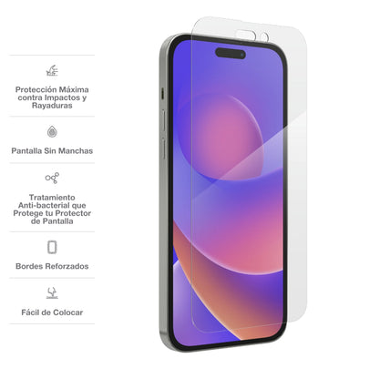 Lámina protectora para iPhone 14 Pro Max ZAGG Glass Elite