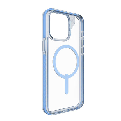 Funda dura Santa Cruz MagSafe para iPhone 15 Pro Max Zagg azul