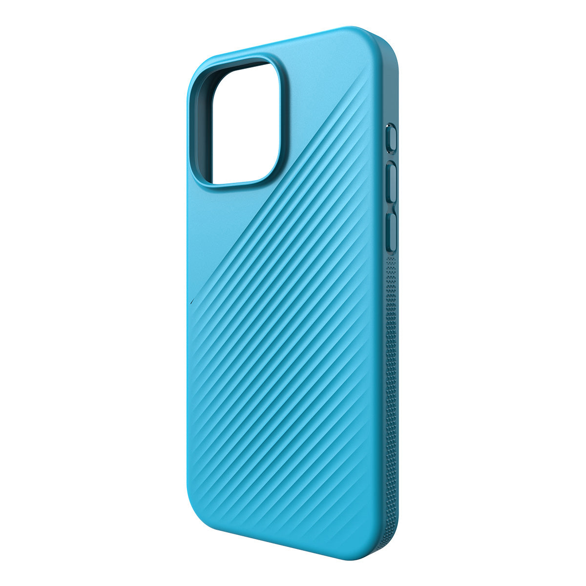 Funda dura Luxe Snap MagSafe para iPhone 16 Pro Max Zagg azul