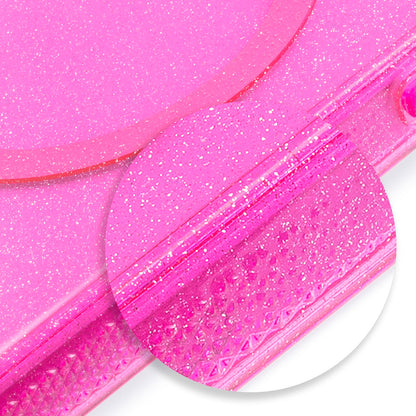 Funda ZAGG Milan Snap Glitter para iPhone 16 Pro Max con MagSafe Rosa