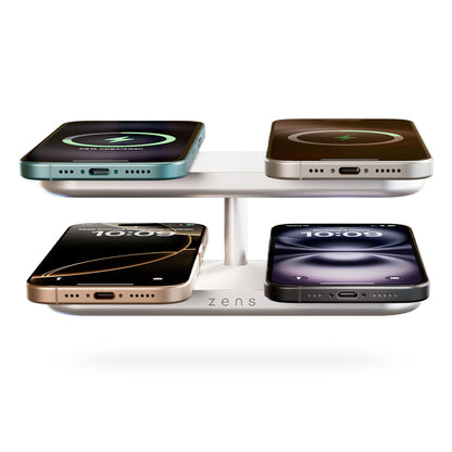 Cargador inalámbrico Zens Quattro Charger Pro 4