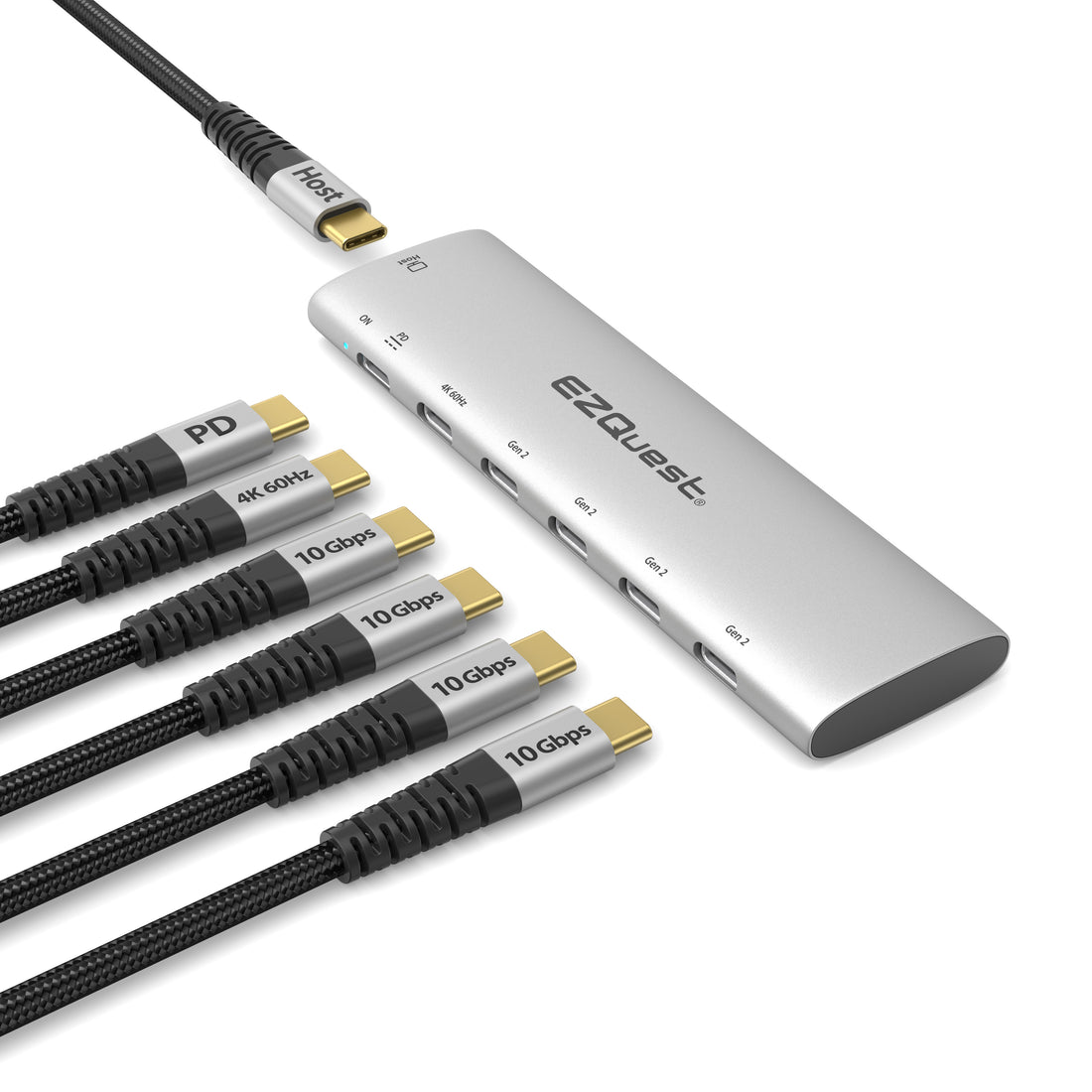 HUB USB-C 6 en 1 EZQuest