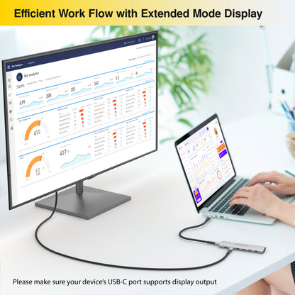 HUB USB-C 6 en 1 EZQuest