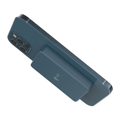 Bateria externa inalámbrica tipo MagSafe PB 8.000 mAh PD 10W Gmode azul